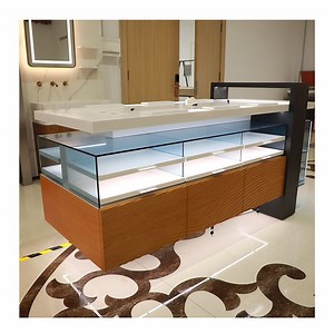 [Hot Item] Custom Brand Cosmetic Product Display Cabinet Eyelash Cosmetic Display Stand