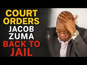 SHOCKER: Court Orders Jacob Zuma BACK TO JAIL – Medical Parole Declared ILLEGAL!