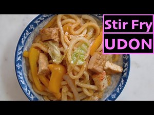 Udon Noodles Stir Fry with Tofu Recipe | Vegetarian Recipe | Cooking with the Ley Sisters
