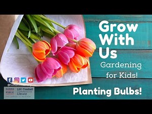 GROW WITH US - Gardening for Kids Bulbs
