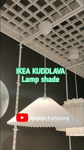 New lamp shade 2025, ikea Kuddlava