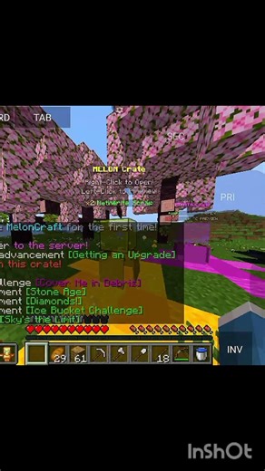 Join a new public minecraft server java + bedrock and cracked also. join now #shorts #viral