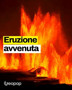 177K views · 11K reactions | L’Eruzione in Islanda è arrivata ma non c’è un vulcano: vi racconto i due aspetti secondo me più interessanti | Geopop | Facebook
