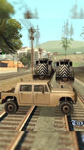 Crazy High Speed Train Vs Cars PT. 15 | #gtasanandreas #gta