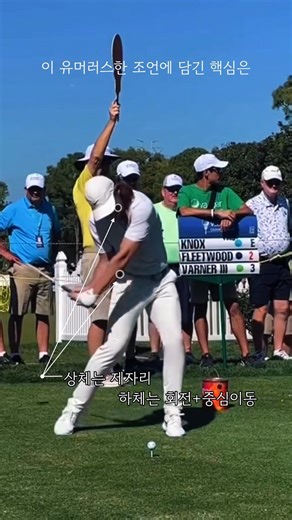 따뜻한 위트가 담긴 바디스윙에 대한 조언, 토미플릿우드