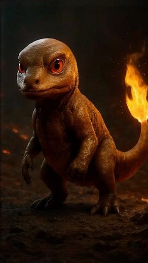 🔥 The Legendary Evolution from Charmander to Charizard REALISTIC 🐉 Pokémon!
