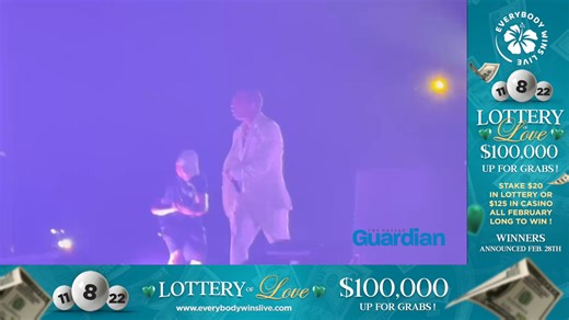 Rapper Ja Rule hits the stage during DJ Cassidy’s “Pass the Mic” at Jazz in the Gardens in Miami Gardens. | The Official Nassau Guardian Ltd. (1844)