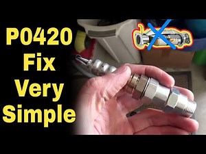 How to fix DTC Code P0420 using oxygen sensor Spacer/Adapter | The Car Doctor Pakistan