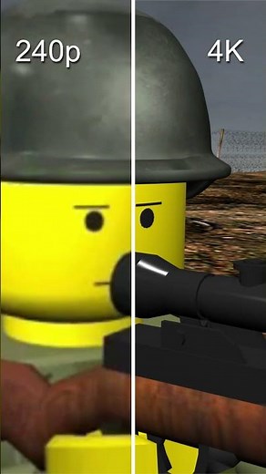 Lego D-Day 4K remaster #ww2 #animation