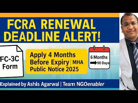 FCRA Renewal Rules 2025 | Section 16(1), Rule 12(2) & MHA Advisory Explained