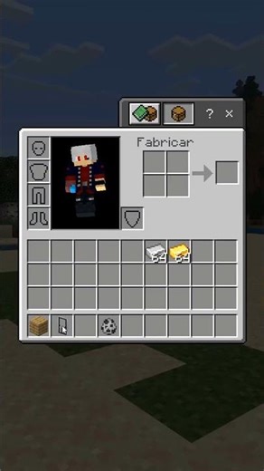 HOW TO REPAIR YOUR SHIELD IN MINECRAFT BEDROCK! #minecraft #minecraftshorts #shorts