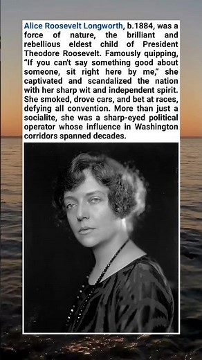 The Uncontrollable Alice Roosevelt