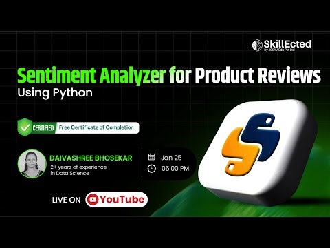 Sentiment Analyzer for Product Reviews using Python
