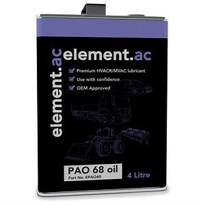 element.ac PAO 68 oil (Polyalphaolefin), 4 litre - EPAO40