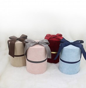 [Hot Item] Custom Rigid Hard Cardboard Packaging Cylinder Gift Box