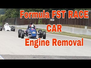 Formula FIRST Racing: Engine Removal
