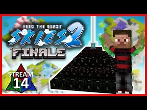I COMPLETED the FTB Pyramid in FTB Skies 2!!! - SEASON FINALE - Day 14 Stream VOD
