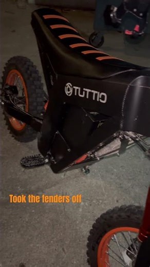 Upgrading the tut until I get a surron in 3 months ‪@Tuttiogirl-13‬ ​‪@tuttiosport‬ ‪@clappedtuttio67‬