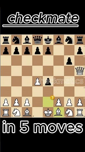 Caught in 5 Moves – The Quickest Checkmate You’ve Never Seen