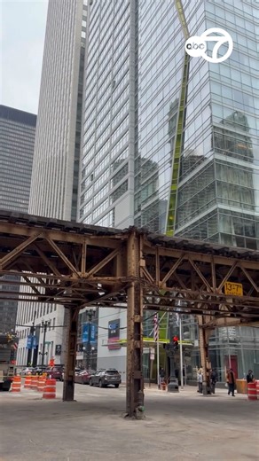 There are officially no remnants left from the former CTA State/Lake station in the Loop. The station will be closed for three years in a historic facelift. | ABC 7 Chicago