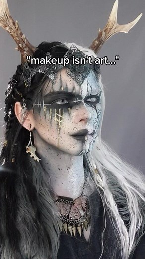 🤯🤯🤯 #makeupart #makeup #specialfxmakeup #faceart #fyp #creativemakeup #fantasymakeup