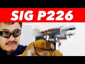 Tanaka Works SIG P226 Railed Frame Stainless Steel EVO Model Gun Review #102