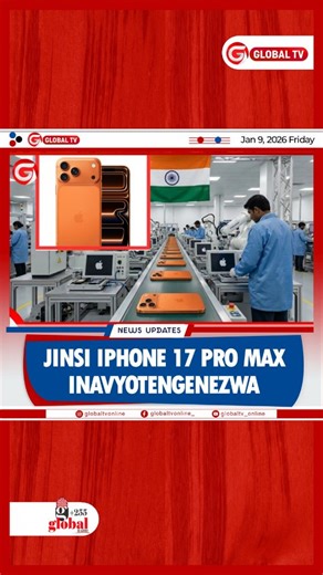 Je, umewahi kujiuliza simu yako hutoka wapi kabla haijafika mfukoni mwako? Karibu kwenye mtazamo wa kipekee ndani ya viwanda vya Apple, ambako moja ya simu za kisasa zaidi duniani, iPhone 17 Pro Max hutengenezwa kwa umakini wa hali ya juu. Leo tunakufikisha katika safari kamili ya uzalishaji, kuanzia malighafi zinazochimbwa ardhini hadi kwenye laini za kisasa za kuunganisha kifaa kabla hakijafika mikononi mwako. Kutengeneza iPhone si kazi ya kiwanda kimoja pekee, ni mfumo mkubwa wa kimataifa wa 