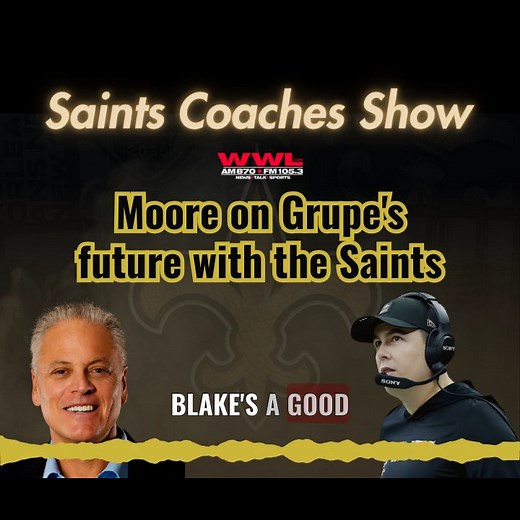 "We'll have an opportunity to work some guys out, like other positions. We have other positions coming in for workouts..." (Full remarks http://spr.ly/61897on1H) Mike Hoss and Bobby interviewed Saints head coach Kellen Moore on the weekly "Saints Coaches Show." Moore evaluated the team's struggles in the kicking game and the red zone. He called RB Alvin Kamara's knee injury "concerning." Coach Moore also discussed the Saints' lack of explosive plays, the team's kicker competition, and their upco