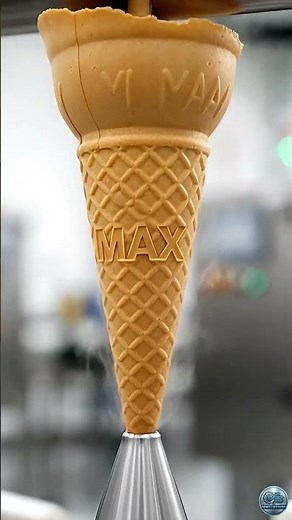 How Ice Cream Cones Are Mass-Produced | Inside the Factory