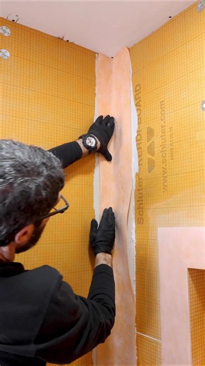 Waterproofing Shower Corners with KERDI-BAND Tutorial