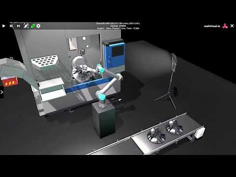 Universal Robots URSIM with Unity and realvirtual.io