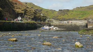 Boscastle England October 2017 River Valency : vidéo de stock (100 % libre de droit) 1008402811 | Shutterstock