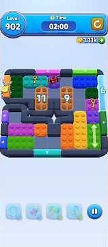 Color Block Jam Level 902 Walkthrough Solution