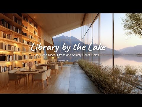 Just relax and let it play｜Library by the Lake｜Music perfect for concentration, reading, and rest