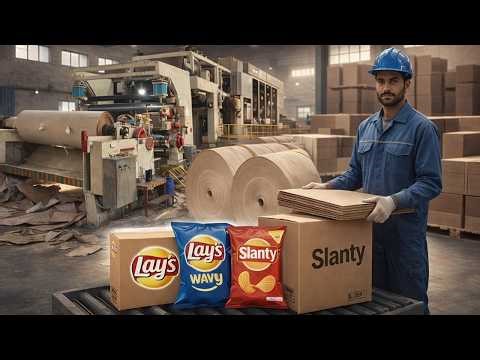 How Cardboard Is Made in Asia’s Largest Factory | Insane Mass Production Process