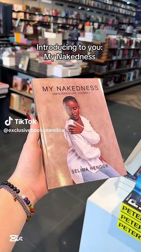Read about @Selima Henock 's fears, strengths and weaknesses in her new vulnerable and inspiring book, My Nakedness. #BookTok #namibia #local #exclusivebooks #windhoek #books