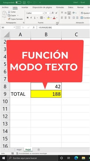 Cómo mostrar fórmulas como texto en Excel