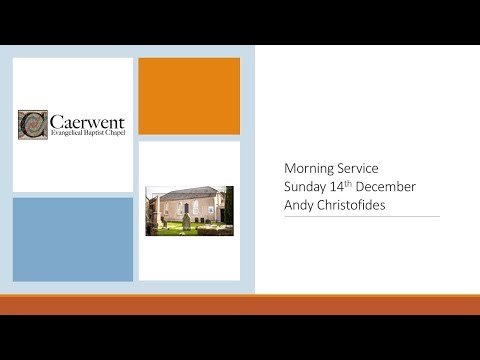 Sunday 14th December 2025 - Morning Service - Andy Christofides