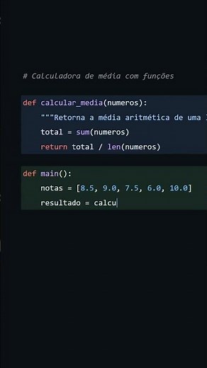 Learn how to create an average calculator in Python.