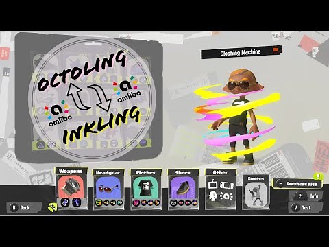 Tutorial - Switch between Inkling & Octoling in 5 Seconds - Splatoon 3
