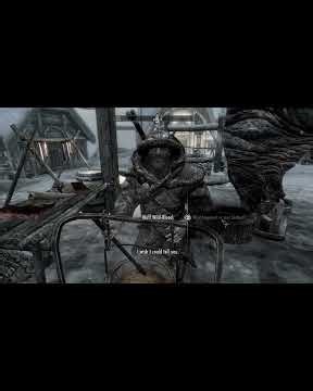 Skyrim How to start the quest Filial Bonds #gamingvideos #gameshorts