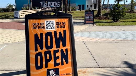WATCH: Tiki Docks restaurant opens in Port Orange