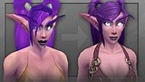 World of Warcraft's New Female Night Elf Model Revealed