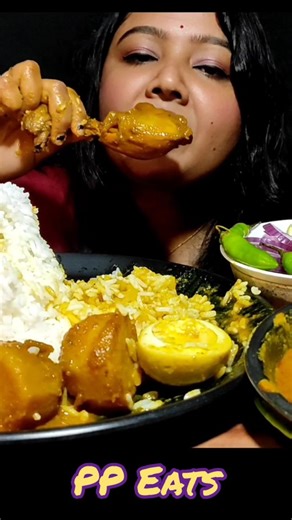 PP Eats | Watch full video Link in the Bio🥰 #ppeats #rice #chicken #asmr #mukbang #eatingchallenge | Instagram