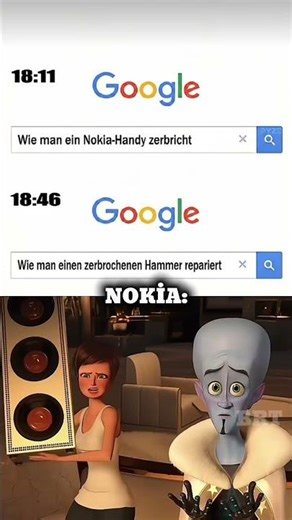 Wenn du versuchst, ein Nokia zu zerbrechen, geht der Hammer kaputt 💀