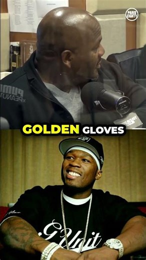 50 Cent's Golden Gloves Boxing Past #shorts