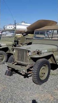 M38 & Ford GPW Military Jeep Walkaround | March Air Field Museum