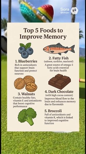 Top 5 Brain-Boosting Foods That Sharpen Memory FAST!