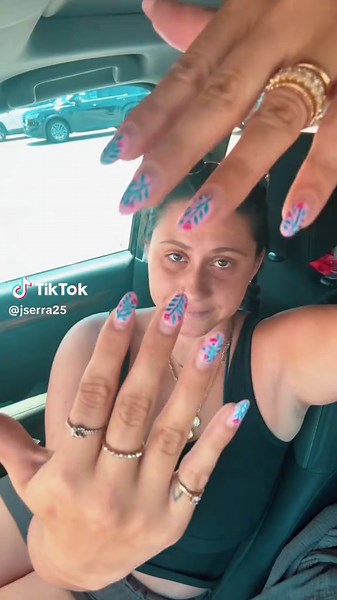 Whale Shark Nail Art Inspiration