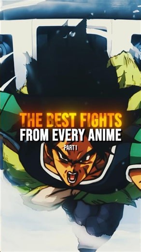 The best fights from every anime #shorts #anime #animeedit